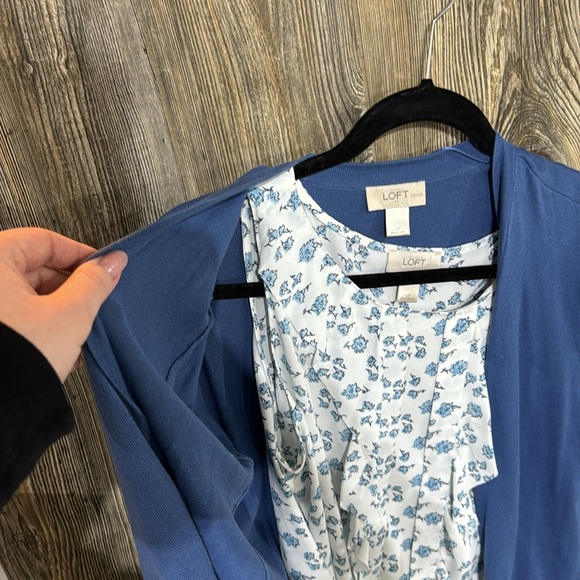 Petite Large Cardigan and Tank Set - Picture 2 of 4